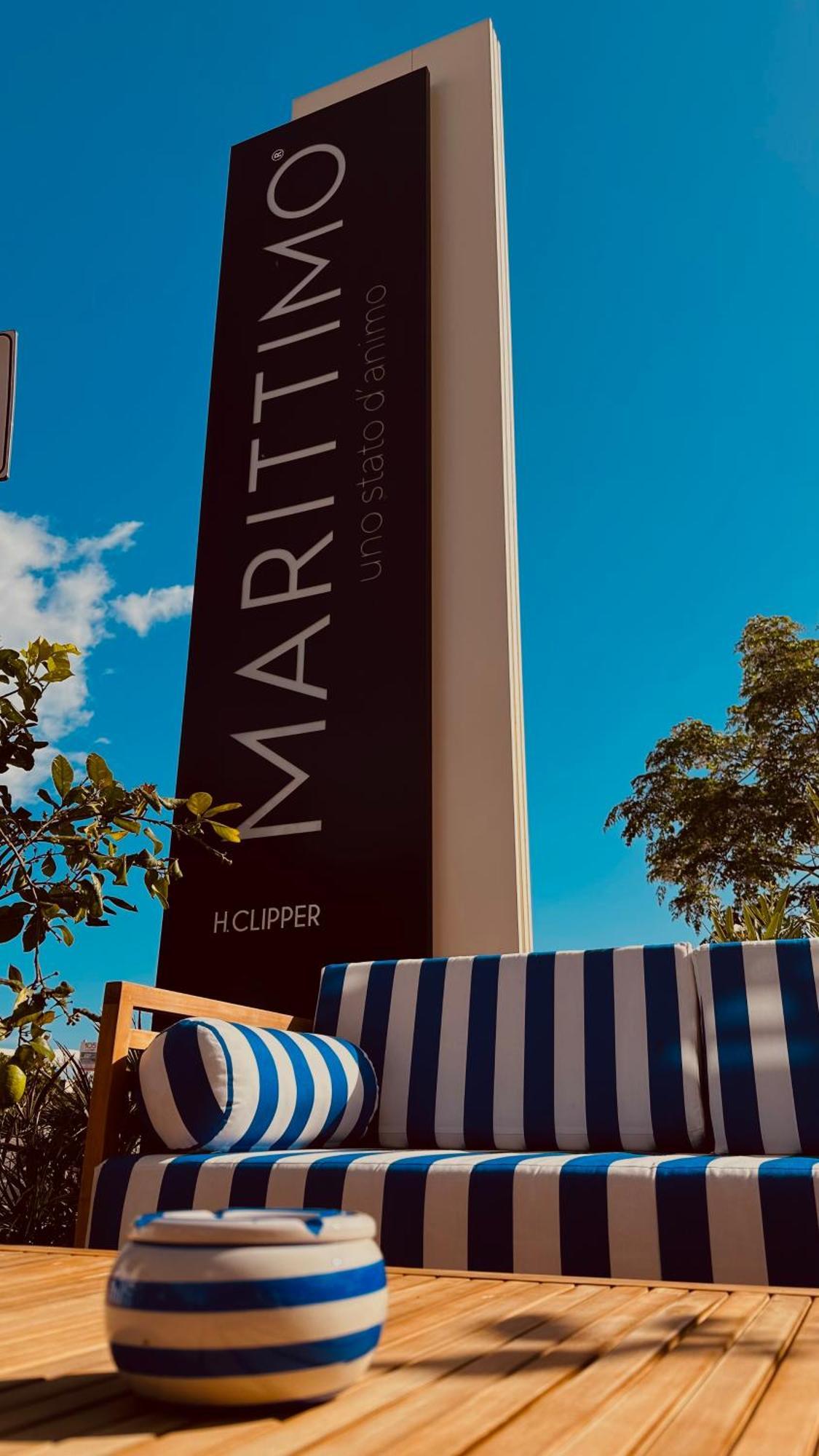 Marittimo Riccione - Hotel Clipper Fronte Mare Luaran gambar